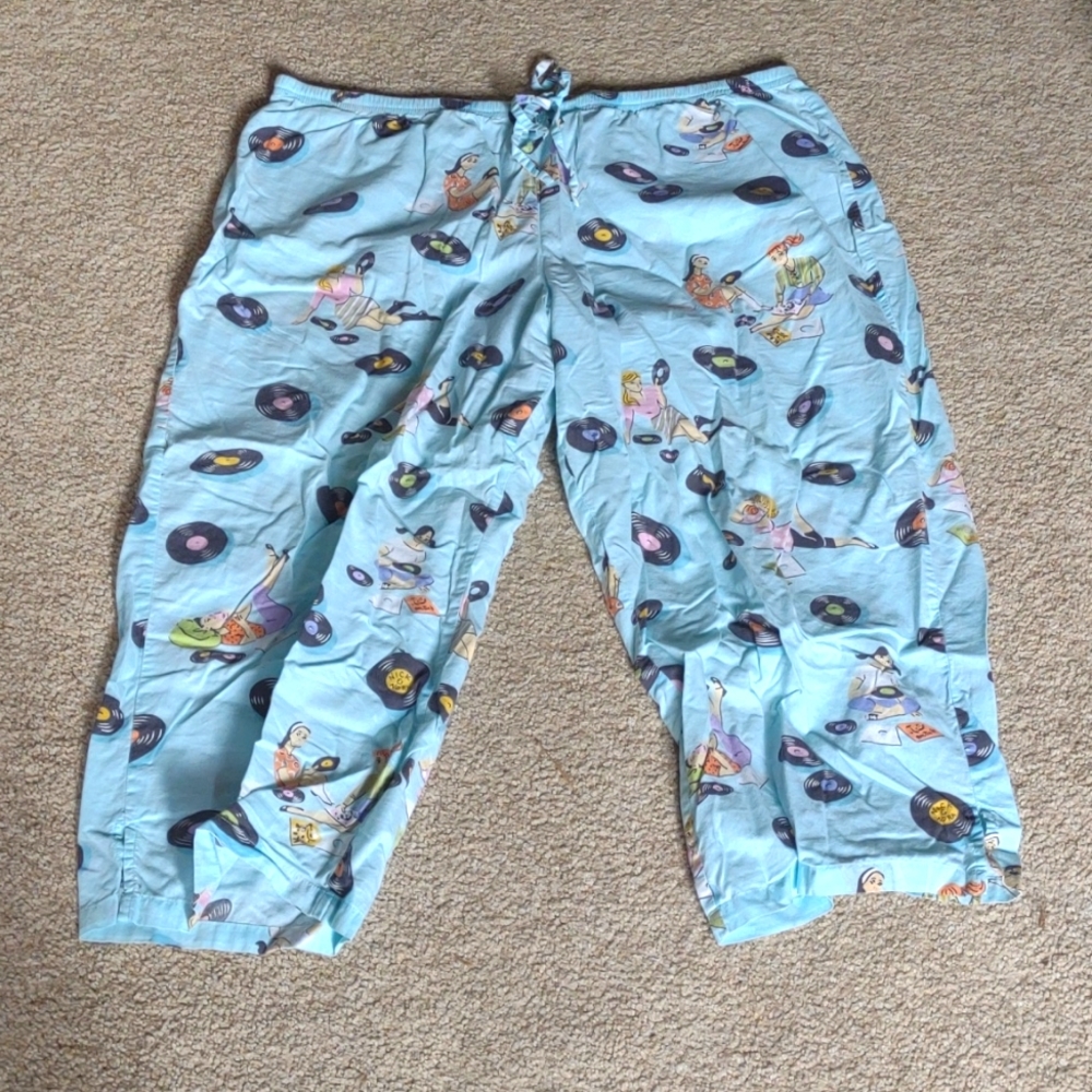 Vintage style pajama pants
